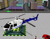 Sraigtasparnis stovėjimo simuliatorius 3D