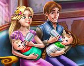 Rapunzel Близнаци Семејството Ден