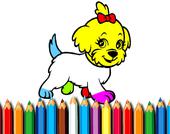 BTS Doggy livro para colorir