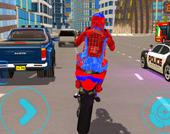 Héroe Stunt Spider Simulador de Bicicleta 3d 2